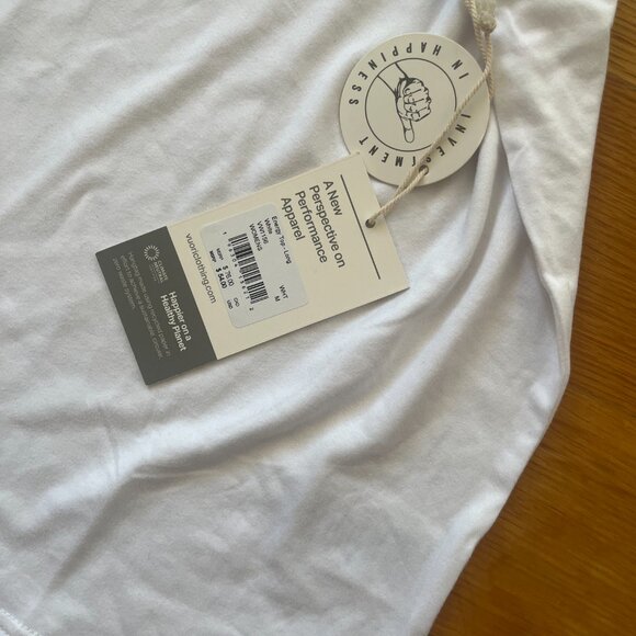 Vuori Energy Top - White Medium - Picture 2 of 5